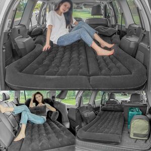 Multi Function Vehicle Traveling Bed Mounted Mattress Inflatable Bed with Pump